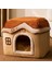 Four Seasons Universal Castle Çıkarılabilir ve Yıkanabilir Kedi Yuvası Evcil Hayvan Yuvası (Yurt Dışından) 1