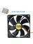 8 cm 12 Volt Fan 12 Volt 8 cm 4 Pinli 20 cm Kablo Uzunluğu 80X80X15MM Fan 1