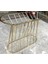 Dresuar Cadde Metal Transmisyon Gold Renk Kaplama Iskelet Temper Cam Ayna El Yapım 4