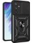 Samsung Galaxy A54 Kılıf Kamera Korumalı Sürgülü Yüzüklü Pars + Ekran Koruyucu 1