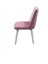 Sandalye ST GİYDİRME model Kayın RETRO Ayak Babyfac Pembe kumaş Parlak beyz papel 5