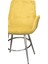 Sandalye ST MAKİ Kollu Sarı Dökme Sünger Metal Çelik Nikelaj Babyfac kumaş Elyapı 2