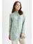 Regular Fit Gömlek Yaka Baskılı Uzun Kollu Tunik Z5833AZ23SP 5