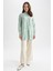 Regular Fit Gömlek Yaka Baskılı Uzun Kollu Tunik Z5833AZ23SP 6