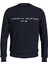 Tommy Hilfiger Bisiklet Yaka Mavi Erkek Sweatshirt MW0MW11596DW5 1