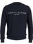Bisiklet Yaka Mavi Erkek Sweatshirt MW0MW11596DW5 1