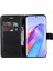 Kt Deri Serisi-2 Şok Geçirmez Telefon Kılıfı Onur X40 5g / X9A 5g / Magic5 Lite 5g, Pu Deri Flip Cüzdan Kapağı Düz ​​renk Manyetik Kapatma Stand Telefon Kabuğu Kayış (Yurt Dışından) 2