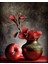 Kırmızı Elma ve Vazodaki Çiçek Pixart Sanat Elmas Mozaik Tablo Diamond Türkiye 41*51 1