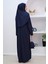 Tek Parça Namaz Elbisesi N2303 Lacivert 5