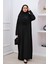 Tek Parça Namaz Elbisesi N2302 Siyah 1