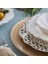 Almond Tropez 24 Parça 6 Kişilik Porselen Yemek Takımı 1