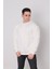 FK Fashion Erkek Beyaz Sweatshirt 22FK0119 1