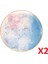 Cosmos Desen Düz Tabak 17CM 2'li 04ALM006681 1