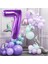 7 Yedi Rakam Mor Folyo Balon 32"-34" Inc 80 cm 3