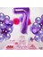 7 Yedi Rakam Mor Folyo Balon 32"-34" Inc 80 cm 4