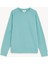 Marks & Spencer Saf Pamuklu Yuvarlak Yaka Sweatshirt 5