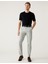 Slim Fit Dokulu Chino Pantolon 1