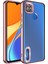 Xiaomi Redmi 10A Kılıf Köşeleri Renkli Şeffaf Kamera Korumalı Silikon Kapak 5
