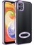 Galaxy A04 Kılıf Köşeleri Renkli Şeffaf Kamera Korumalı Silikon Kapak 4