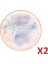 Cosmos Desen Düz Tabak 17CM 2'li 04ALM006679 1