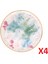 Cosmos Desen Düz Tabak 20CM 4'lü 04ALM003412 1