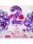 2 Iki Rakam Mor Folyo Balon 32"-34" Inc 80 cm 4