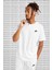 Sportswear Cotton Unisex Short Sleeve Tee Unisex Beyaz Tişört 1