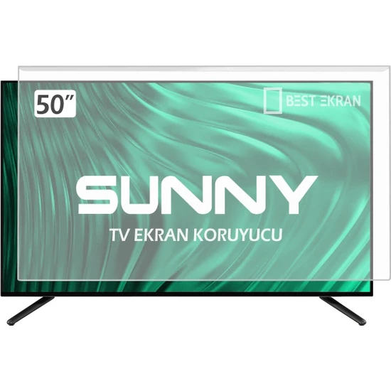Best Ekran Sunny SN50FMN252 Tv Ekran Koruyucu - Sunny 50 Inç Tv Ekran Koruyucu
