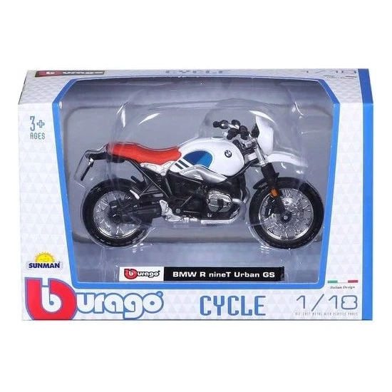 Sunman 18-51000 Bmw R Ninet Urban Gs Model Motosiklet 1:18