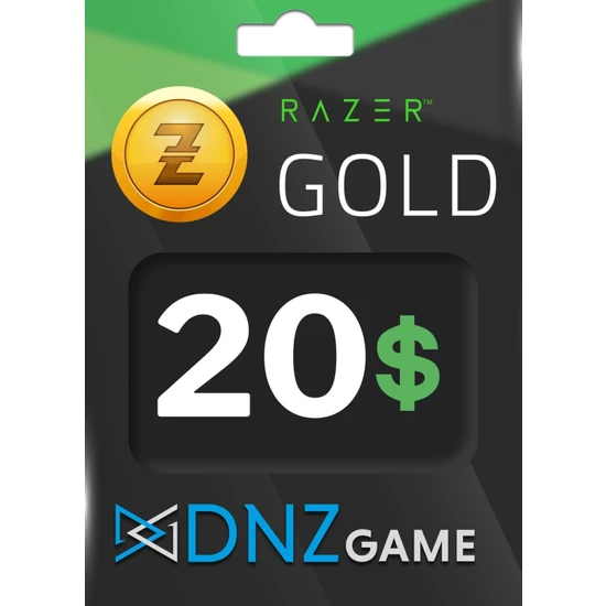 Razer Gold 20 Usd Pin