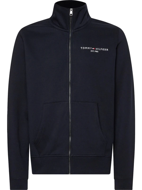 Tommy Hilfiger Kapüşon Yaka Siyah Erkek Sweatshirt MW0MW29327