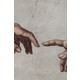 Tomeis Duvar Örtüsü Adem'in Yaratılışı Michelangelo Kaliteli Kanvas Duvar Halısı