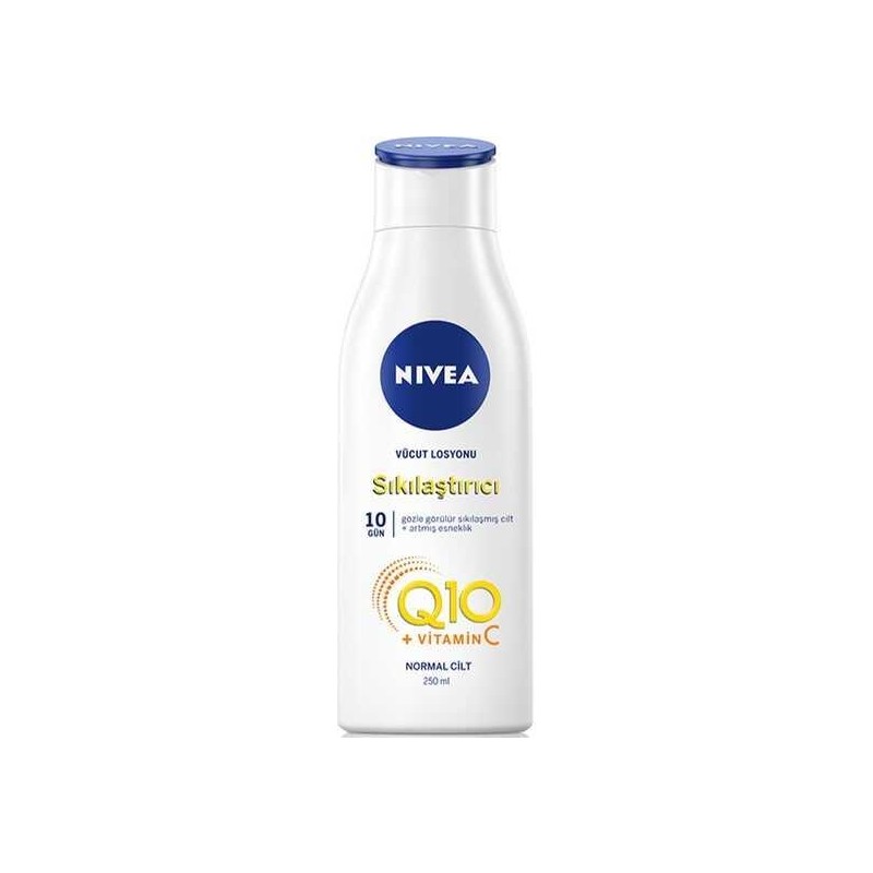 Nivea Q10 Vitamin C Sıkılaştırıcı Vücut Losyonu 250ML Vücut Nemlendirme 10 Günde Sıkılaşma