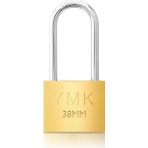 Yuma Ymk Eko 38 mm Sarı Boyalı Uzun Kancalı Asma Kilit
