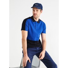 Fabrika Sports Düz Lacivert Erkek Polo T-Shirt Aıden