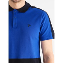 Fabrika Sports Düz Lacivert Erkek Polo T-Shirt Aıden