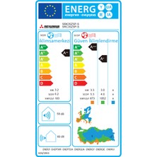 Mitsubishi Heavy SRK35ZSP-W(S) A++ 12000 BTU/h Inverter Duvar Tipi Klima