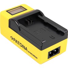 Patona Senkron LCD Ekranlı USB Şarj Cihazı Fuji NP-W235 Için