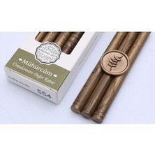 Profisher Mühür Mumu Çubuk 11MMX120MM 10LU Paket MODEL:554 Saten Bronz Altın