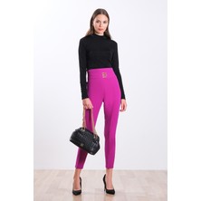 Explosion Minimalist Yüksek Bel Kadın Pantolon - Günlük & Ofis Şıklığı