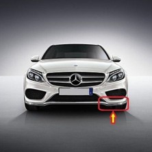 Btap Mercedes W205C180 C200 Ön Tampon Çıtası Krom Sol Taraf Uyumluluğu Sorun!