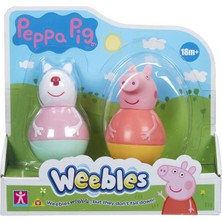 Weebles Peppa Pig 2li Paket Peppa Pig&suzzy Sheep 7666