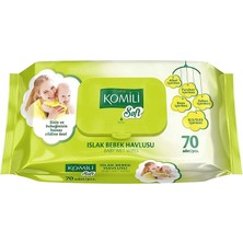 Komili Soft Islak Bebek Havlusu 8li Set