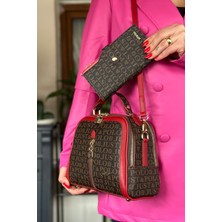 Just Polo  El Omuz Askılı 2 Bölmeli Kadın Çantası 2057-GB