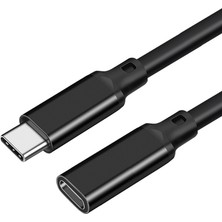 Butikler Type-C Uzatma Kablosu Erkek Adaptör Kablosu Usb3.2 Veri Kablosu 4K Ekran Kablosu Dock Sabit Disk Kablosu (Yurt Dışından)