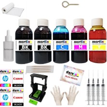 Mertink Hp 6110 6110V 6110XI (56 57) Kartuş Dolum Seti  5 Li Set 5X100ML Mürekkep