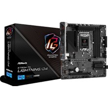 Asrock Z790M Pg Lightning/d4 Intel Z790 Soket 1700 Ddr4 5333MHZ(OC), Pcıe 4.0, Hyper Gen4 M.2, Gigabit Lan, Type-C Matx Gaming Anakart (ASRZ790M-PG)