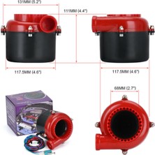 Karva Elektrikli Blow Off Turbo Basınç Sesi Tüm Araçlara Uyumlu 12V