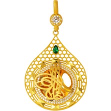 Bilezikci Petek Damla Tuğra Altın Kolye Ucu