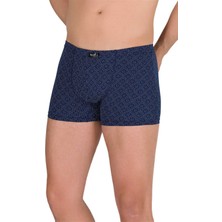 Berrak 4497 Likralı Modal İnce Belli Desenli Erkek Boxer